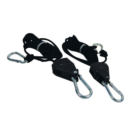 Rope Ratchet Grow Light Hangers by AgroMax - 75 lb. ea.